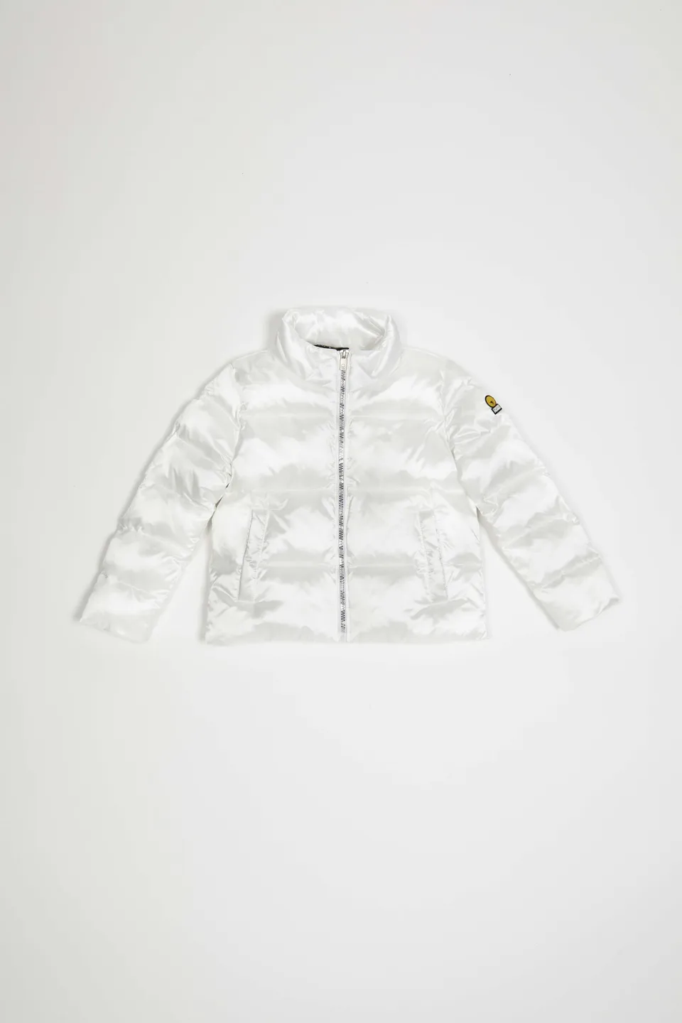 ciesse-piumini-dea-girl-daunenjacke-wei-ohne-kapuze-metallic image 1