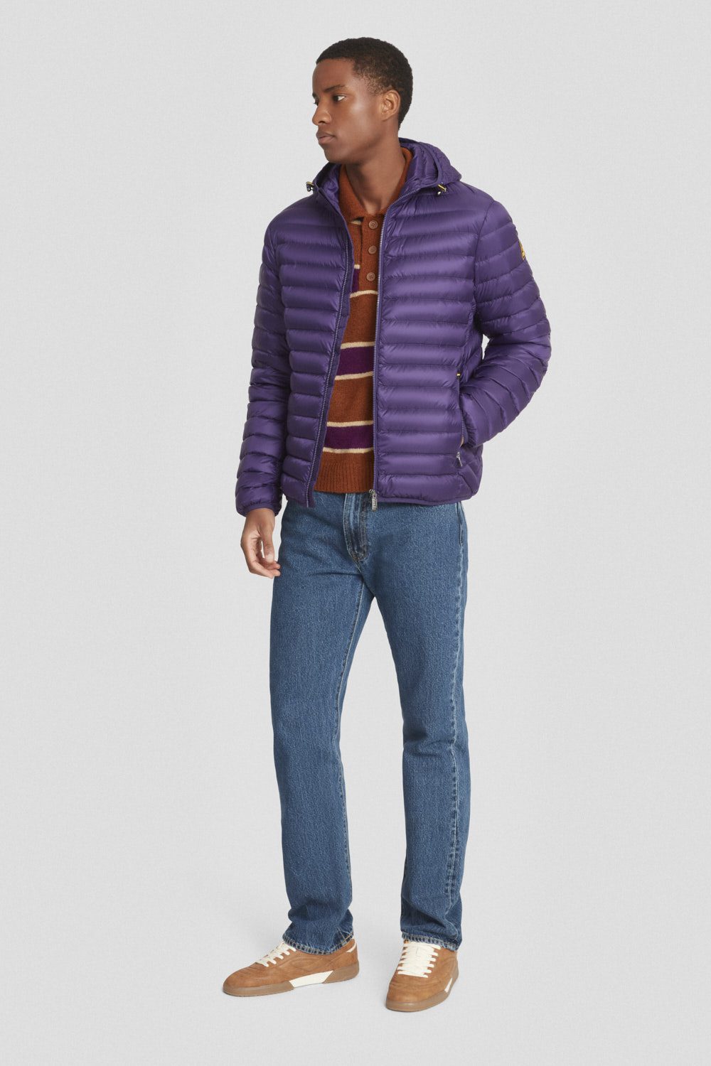 ciesse-outdoor-piumini-daunenjacke-leicht-lila-kapuze image 2