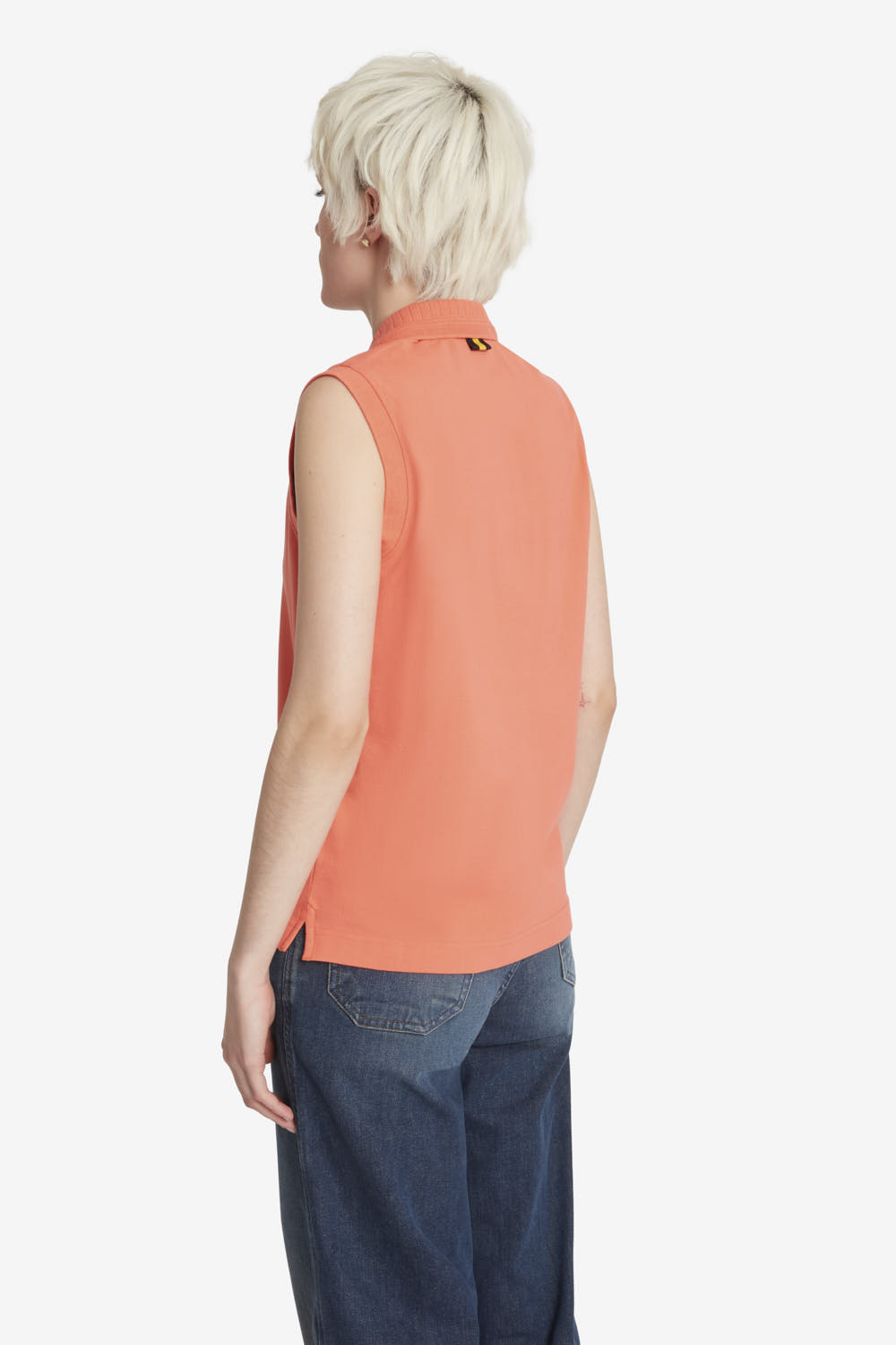 ciesse-outdoor-raffy-polo-damen-lachsrosa-baumwolle image 4