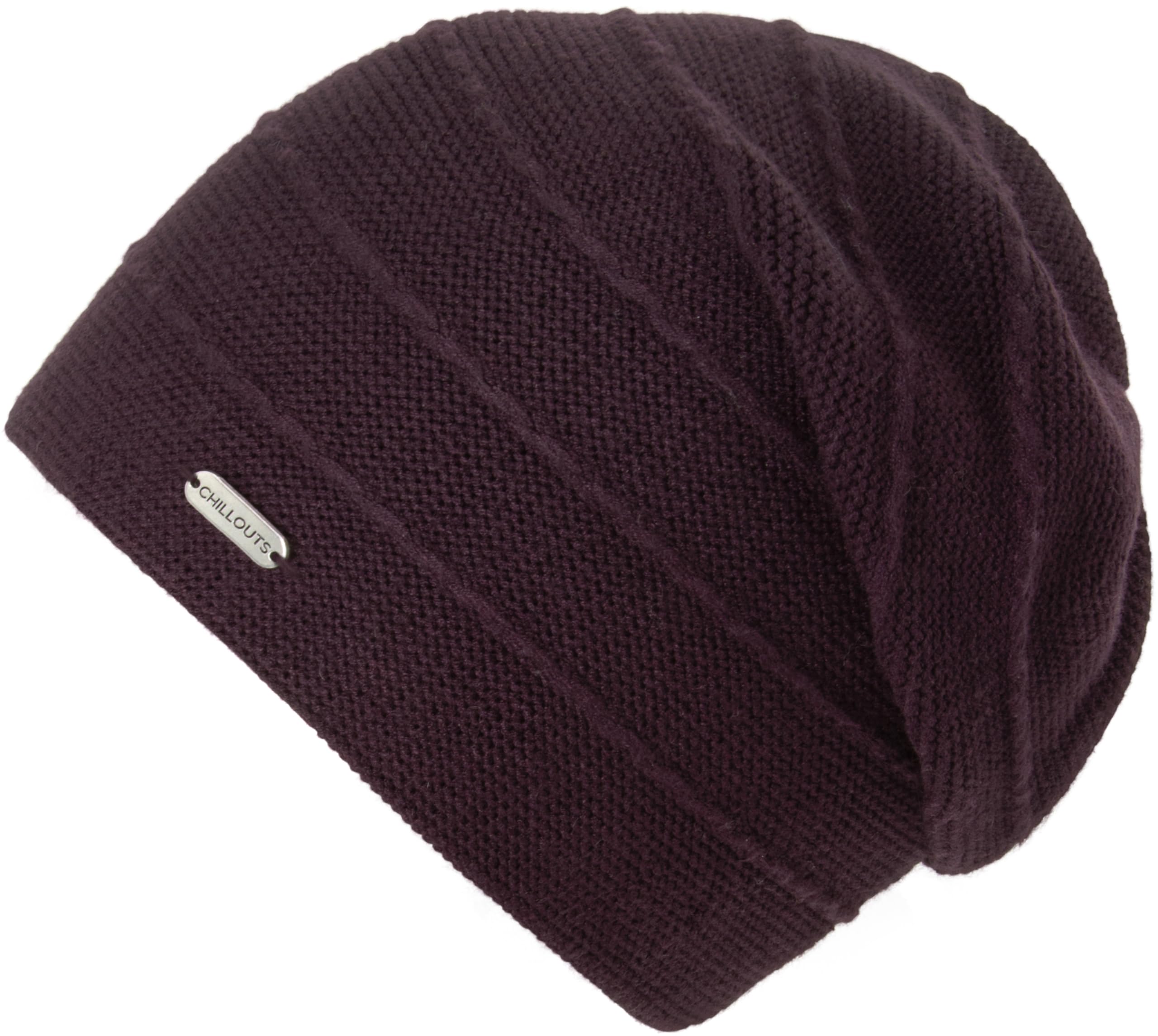 chillouts-artemis-hat-longbeanie-bordeaux-doppellagig-warm image 1