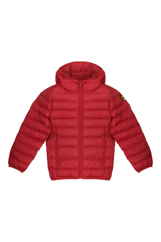 ciesse-piumini-willy-boy-kinder-daunenjacke-rot-mit-kapuze image 1