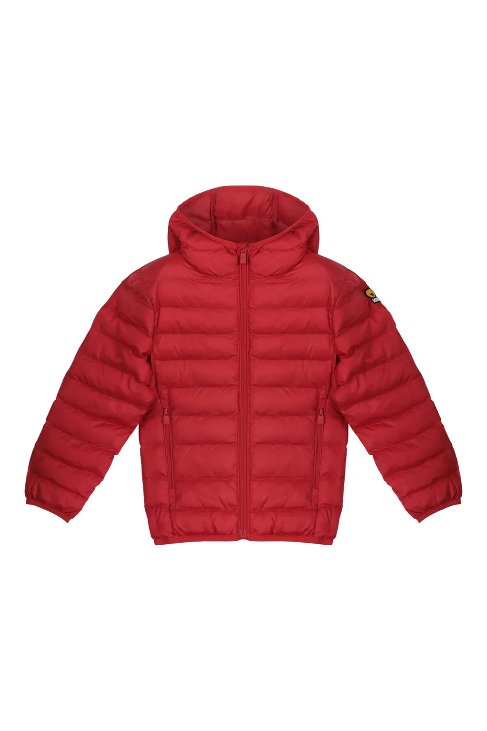 ciesse-piumini-willy-boy-kinder-daunenjacke-rot-mit-kapuze image 1