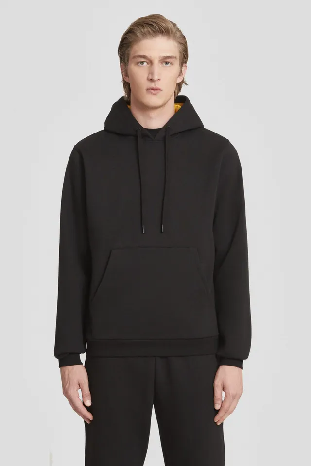 ciesse-outdoor-felpe-hoodie-schwarz-kapuze-herren image 1