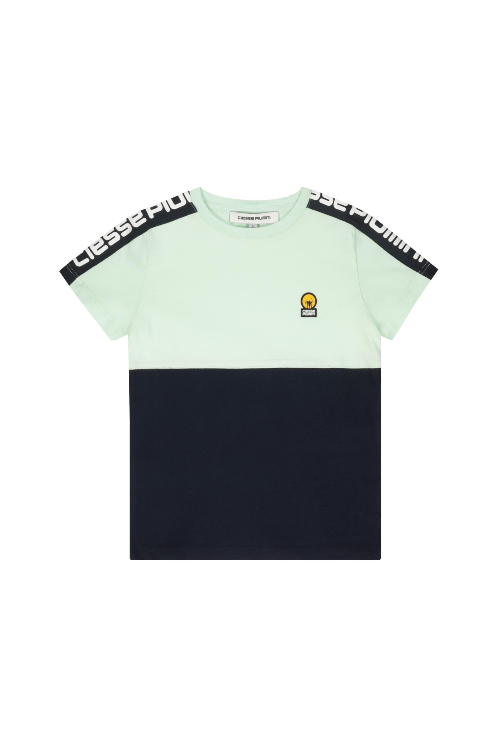 ciesse-outdoor-tanos-boy-t-shirt-kinder-blau-gr-n-baumwolle image 1