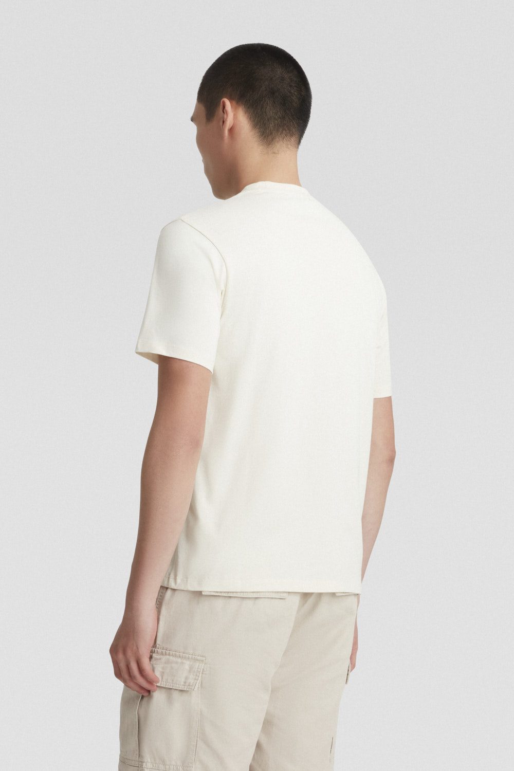ciesse-outdoor-t-shirt-girocollo-t-shirt-beige-baumwolle-print image 4