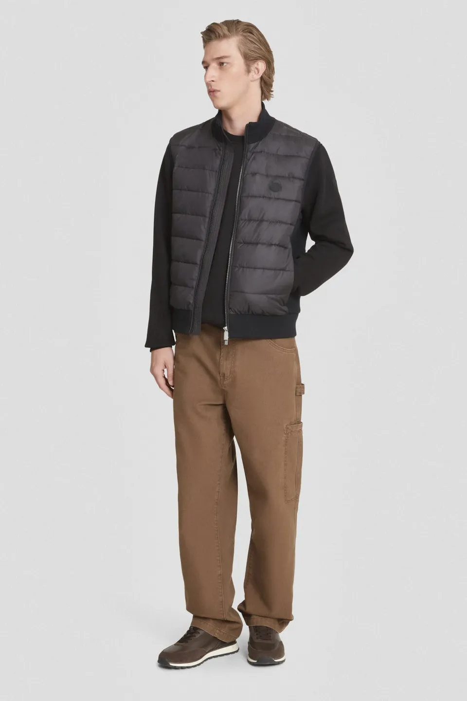 ciesse-outdoor-gilet-weste-herren-schwarz-wattiert image 1