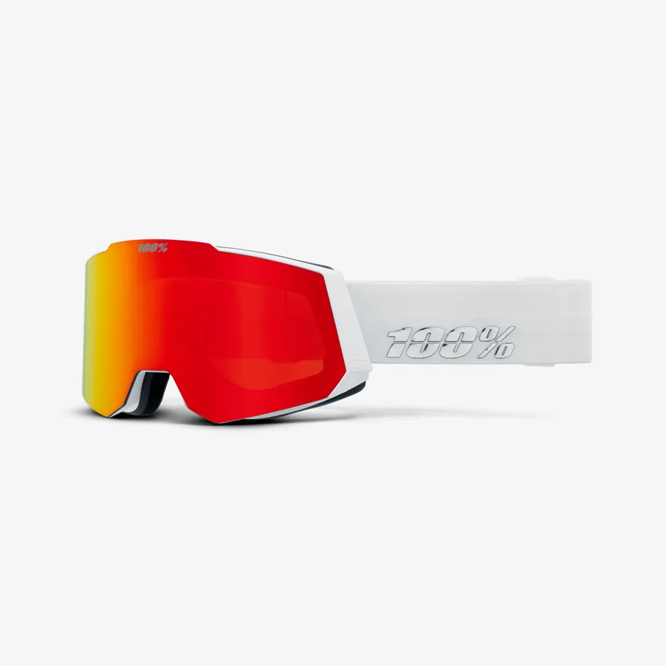 100-snowcraft-hiper-skibrille-white-red-regular-fit image 1