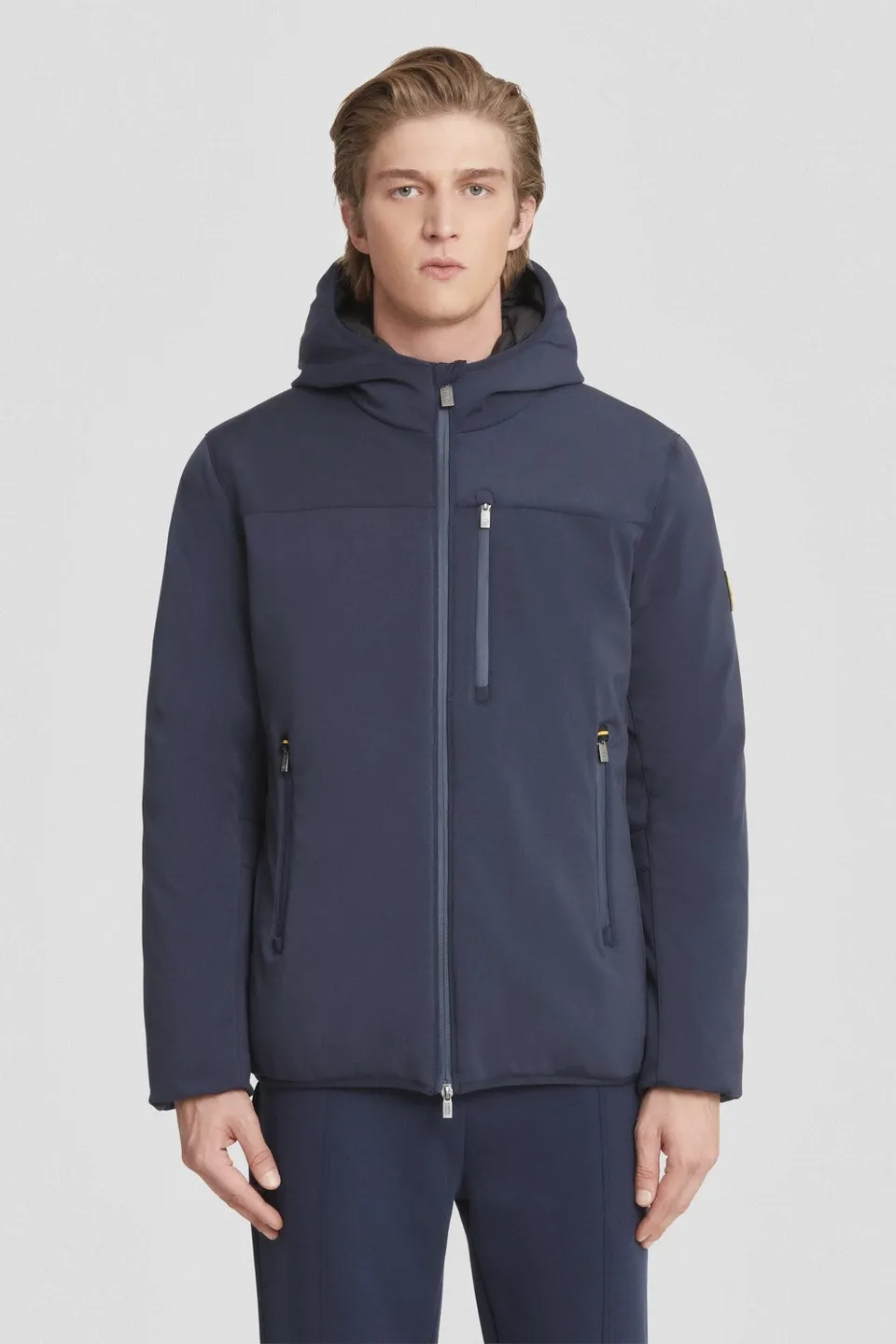ciesse-giacche-leggere-softshelljacke-blau-kurz image 1