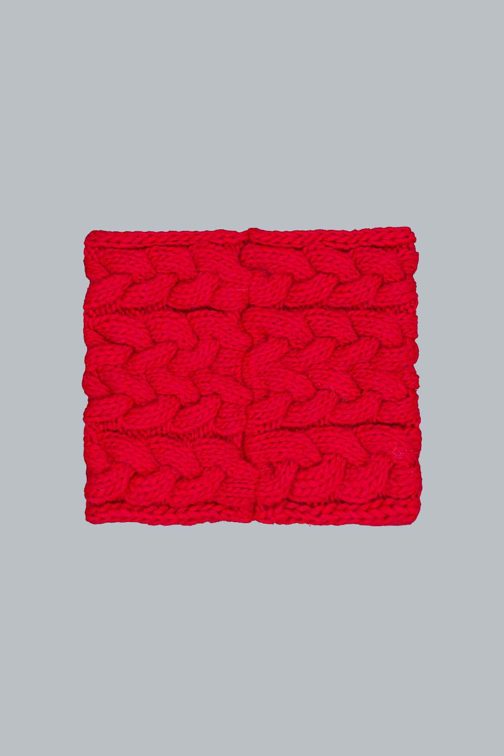 ciesse-wight-unisex-halsw-rmer-rot-zopfstrick-wolle image 2