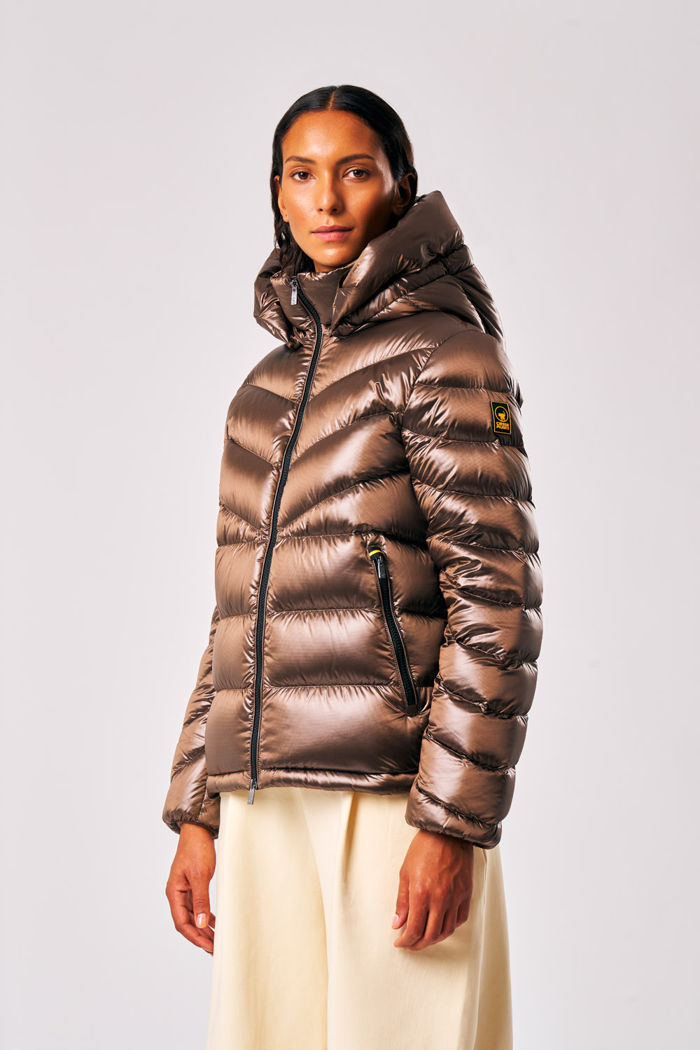 ciesse-outdoor-heidi-damen-daunenjacke-braun-kapuze-800fp image 1