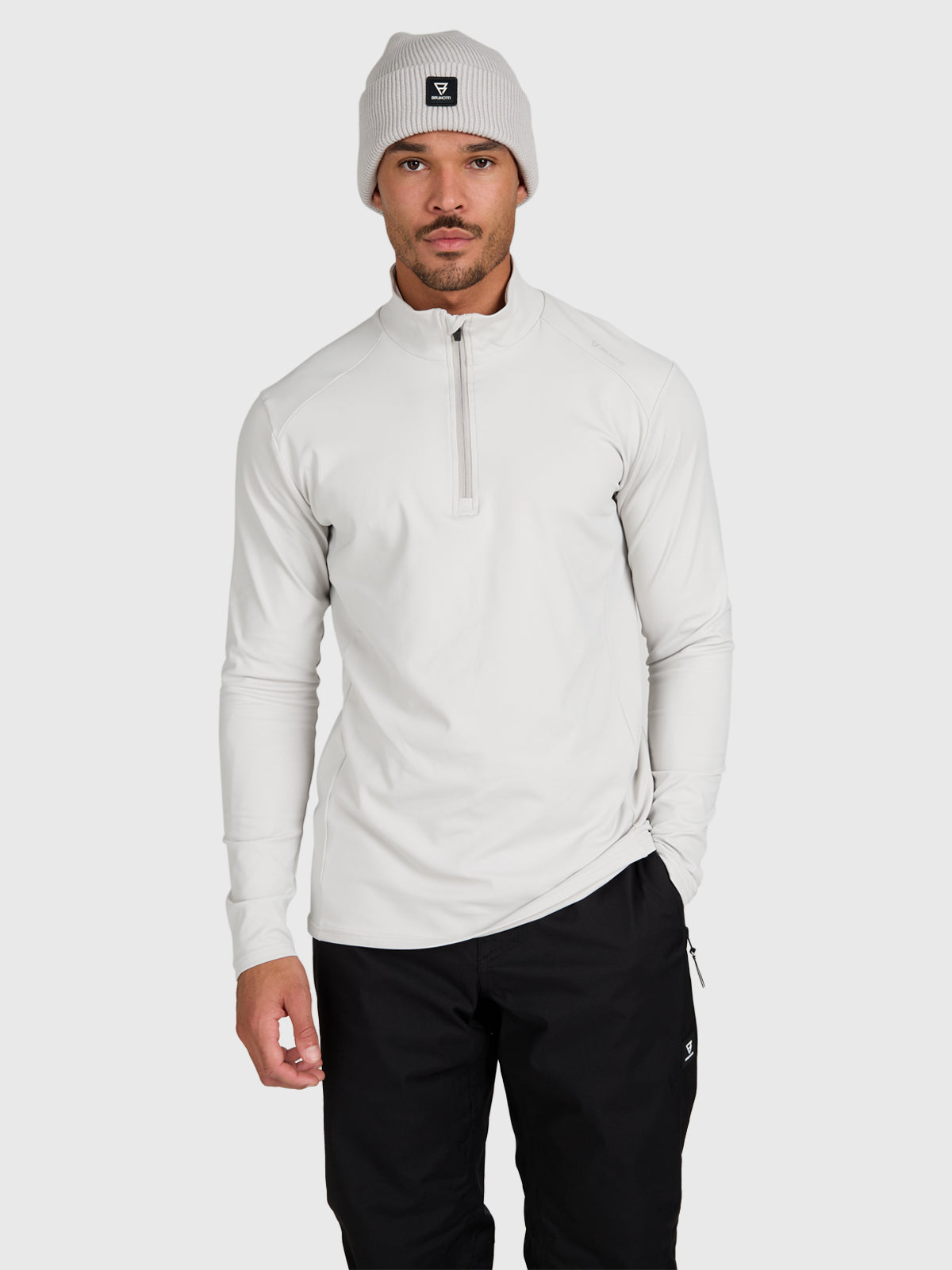 brunotti-mano-fleece-herren-soft-grey-l image 1