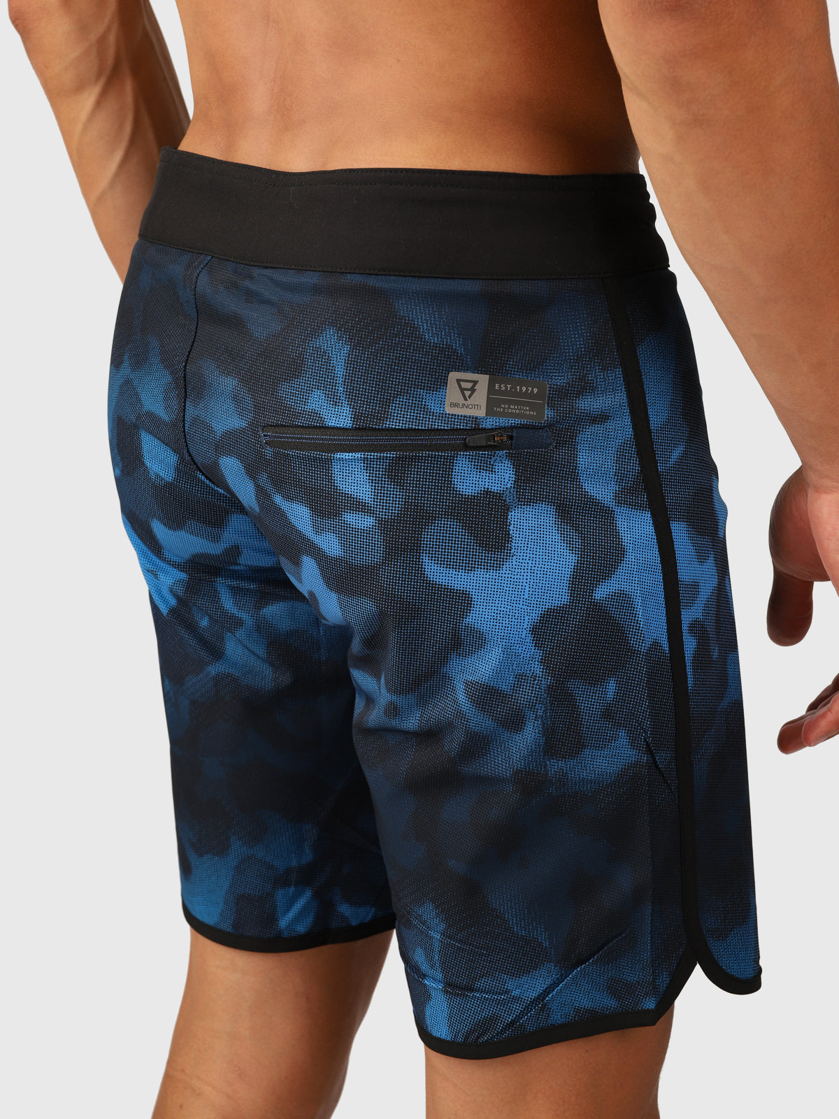brunotti-burray-herren-boardshorts-blau-stretch-quickdry image 7