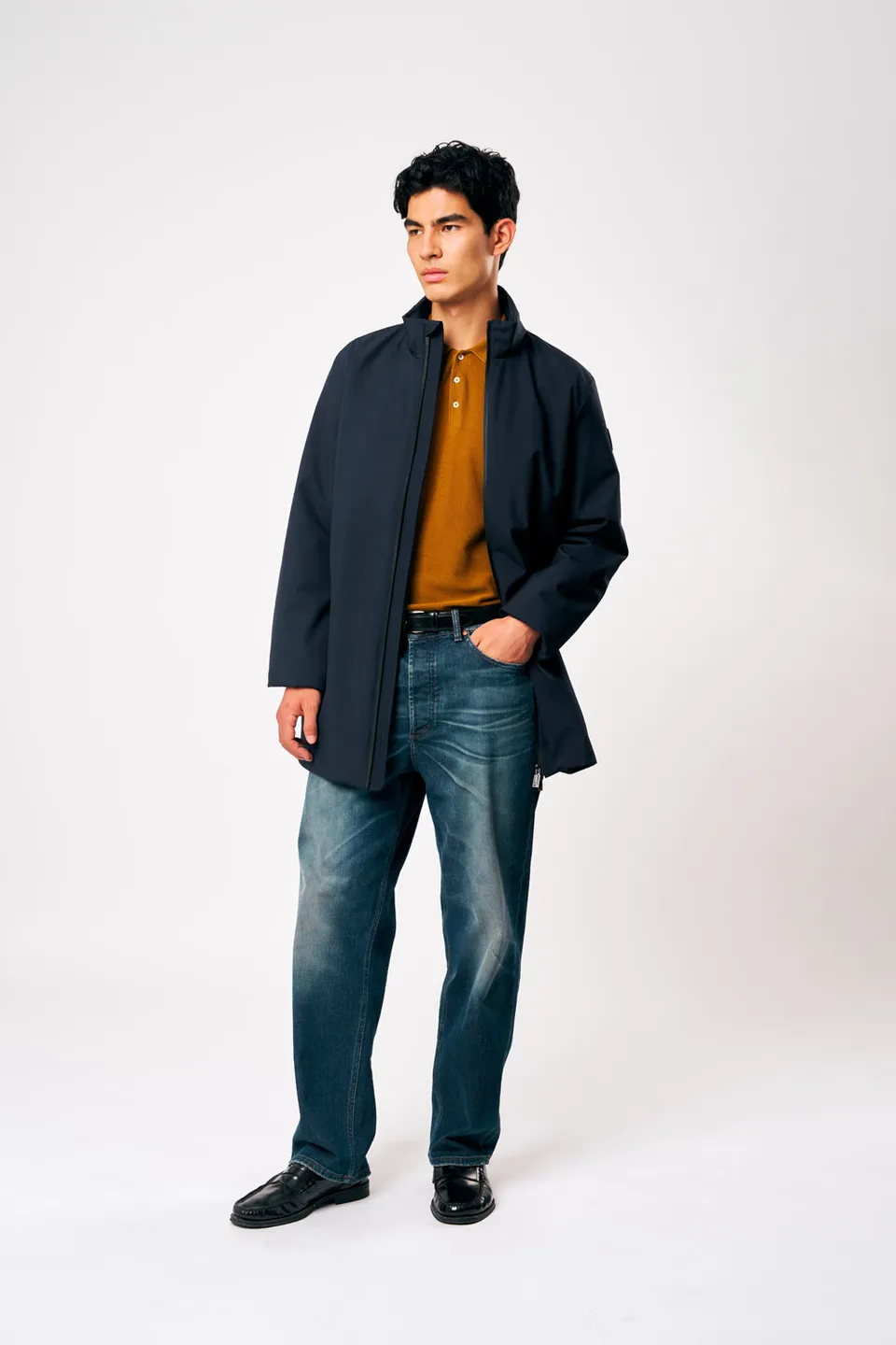 ciesse-outdoor-alfie-winterjacke-herren-blau-leicht-wattiert image 1