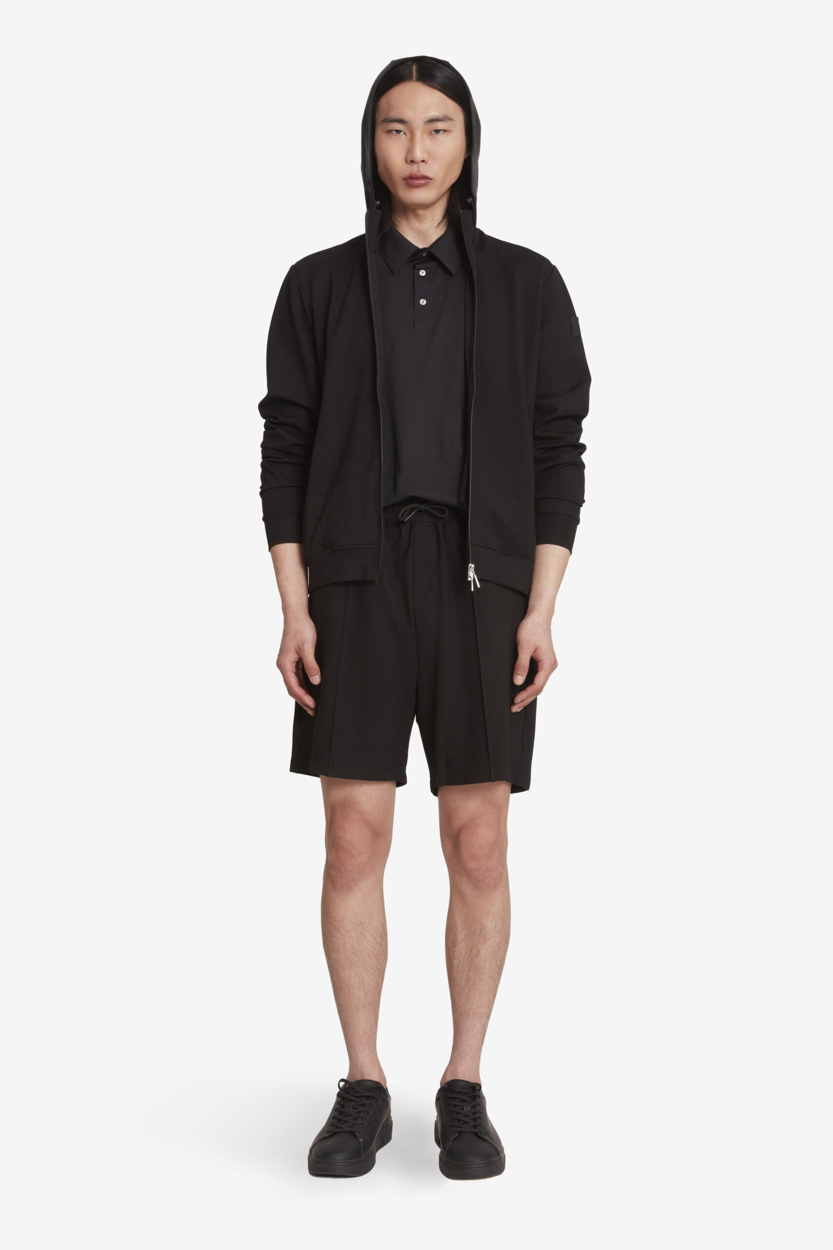 ciesse-naku-hoodie-schwarz-full-zip-kapuze image 1