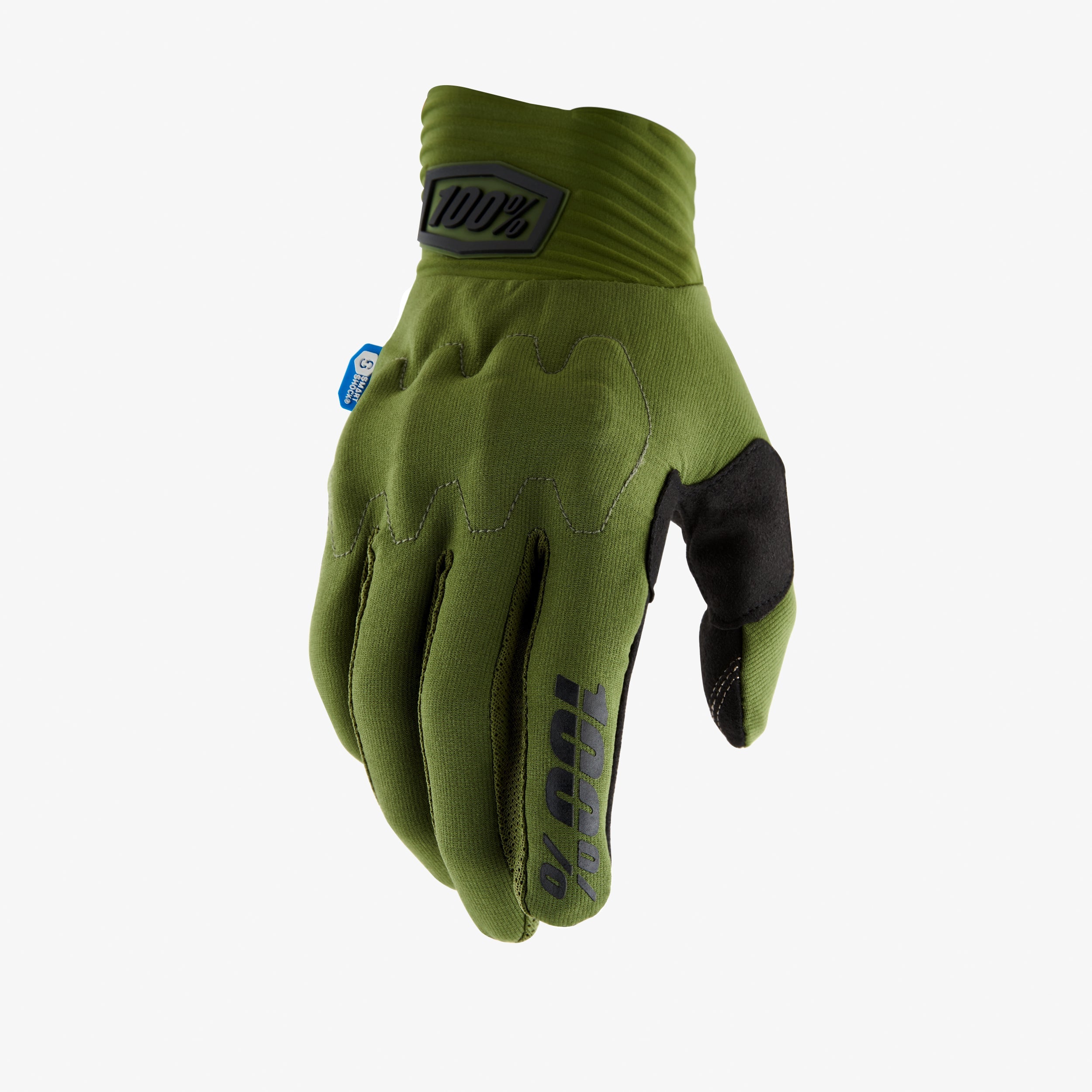 100-cognito-smart-shock-handschuhe-army-green image 1