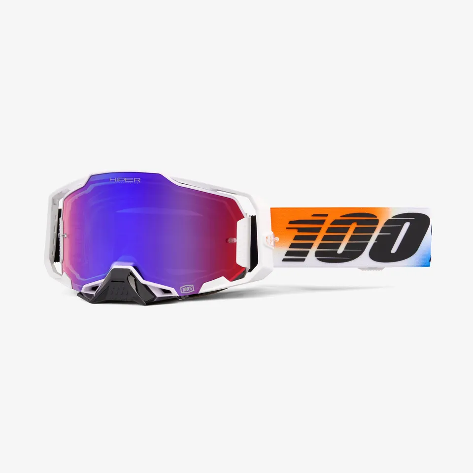 100percent-armega-united-hiper-brille-rot-blau-verspiegelt image 1