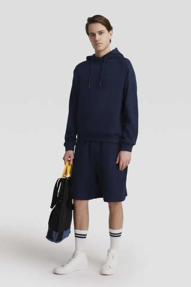 ciesse-outdoor-felpe-hoodie-blau-kapuze-baumwolle image 1