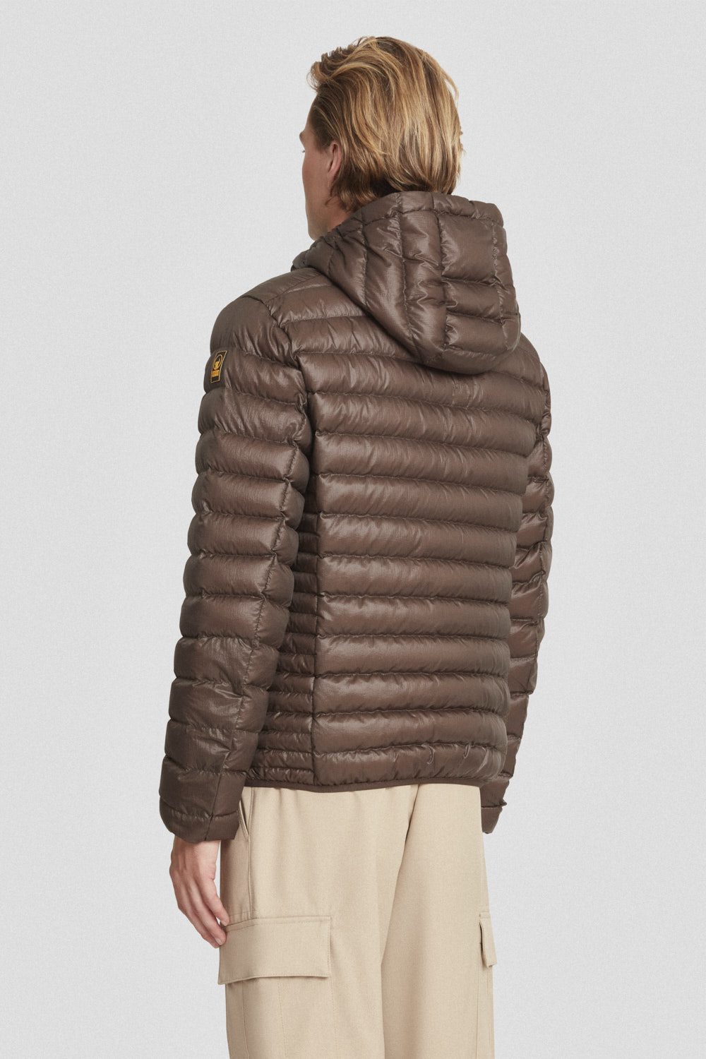 ciesse-outdoor-piumini-daunenjacke-braun-800fp-kapuze image 4