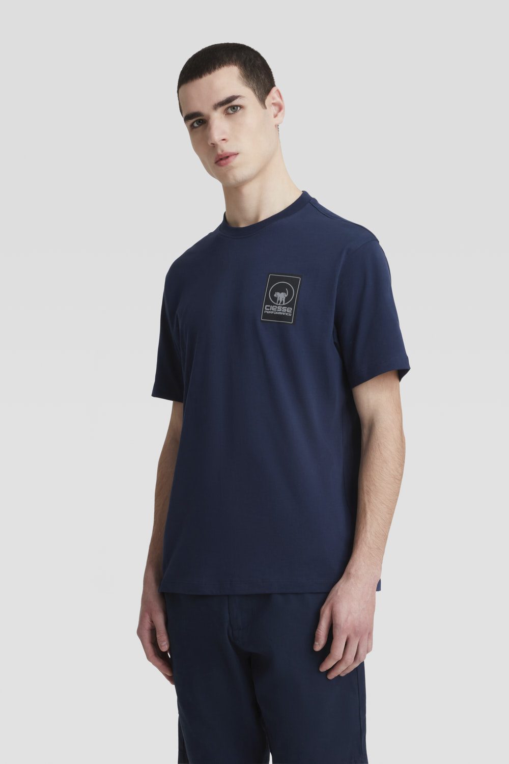 ciesse-outdoor-t-shirt-e-polo-t-shirt-baumwolle-blau image 2