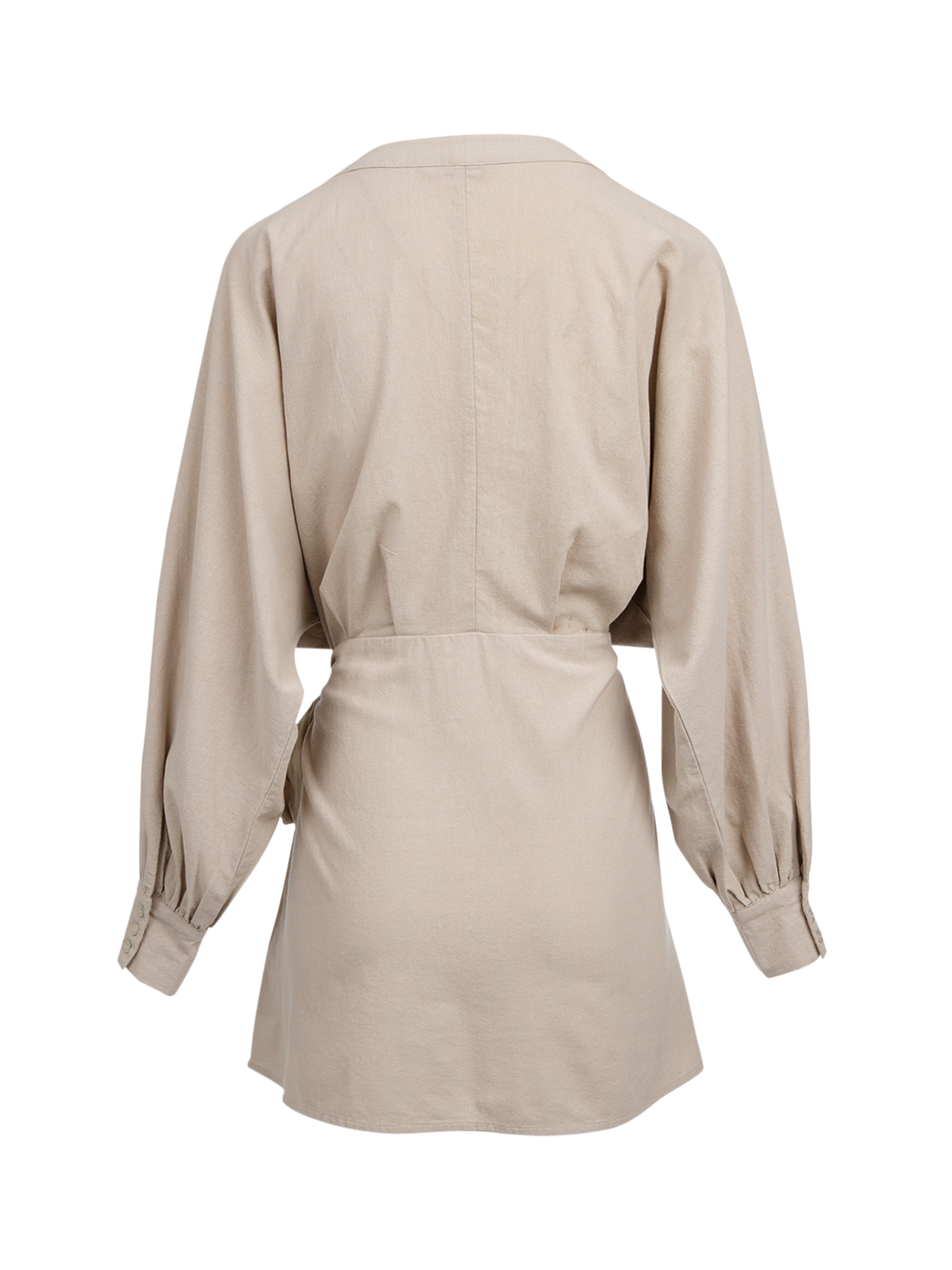 brunotti-alba-damen-kleid-feather-grey-wickeloptik-kurz image 8