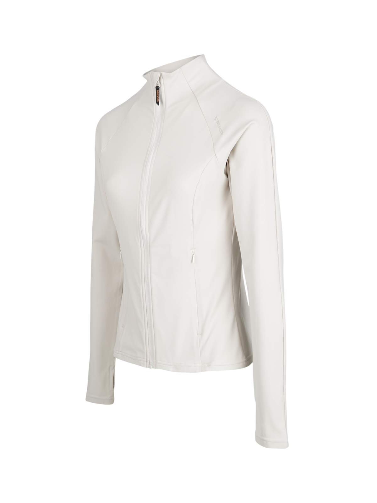 brunotti-sanna-zip-damen-fleecejacke-moonbeam-slim-fit image 3