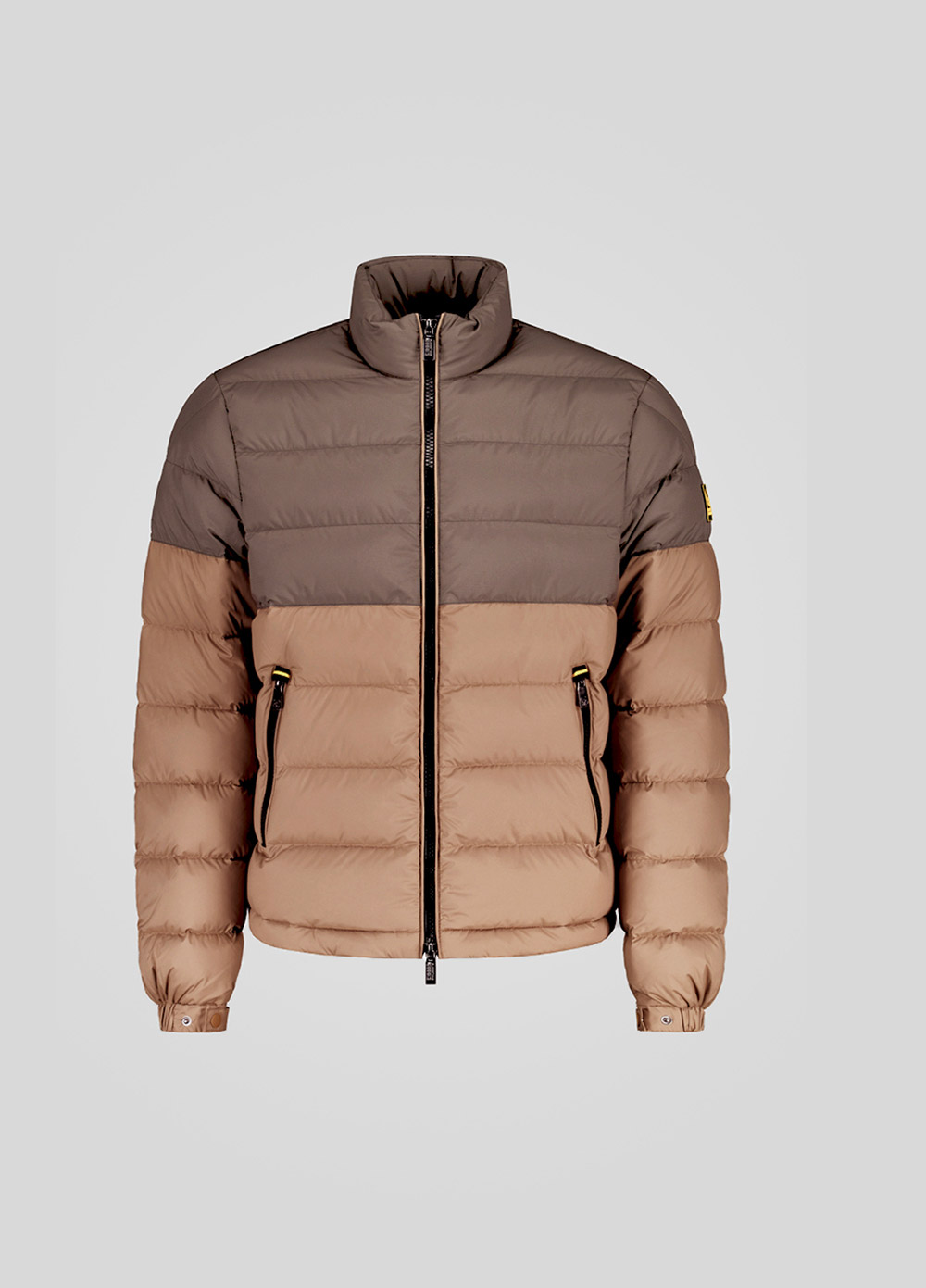 ciesse-piumini-daunenjacke-braun-bicolor-kurz-800-fill image 5