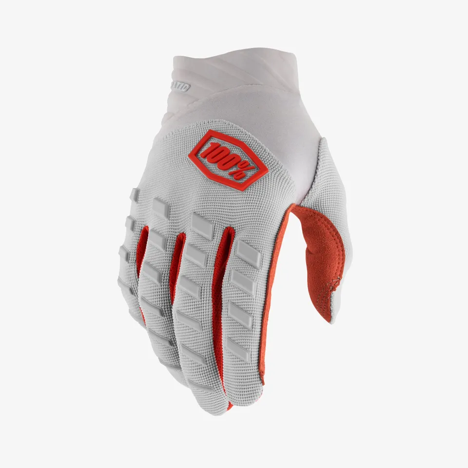 100-airmatic-handschuhe-mtb-silber-gr-e-l image 1
