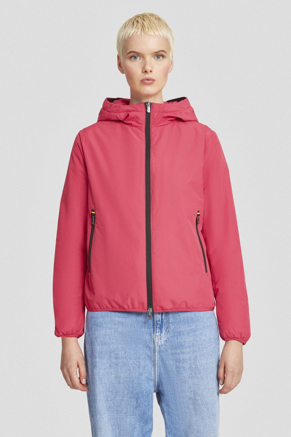ciesse-winterjacke-steppjacke-fuchsia-mit-kapuze image 2