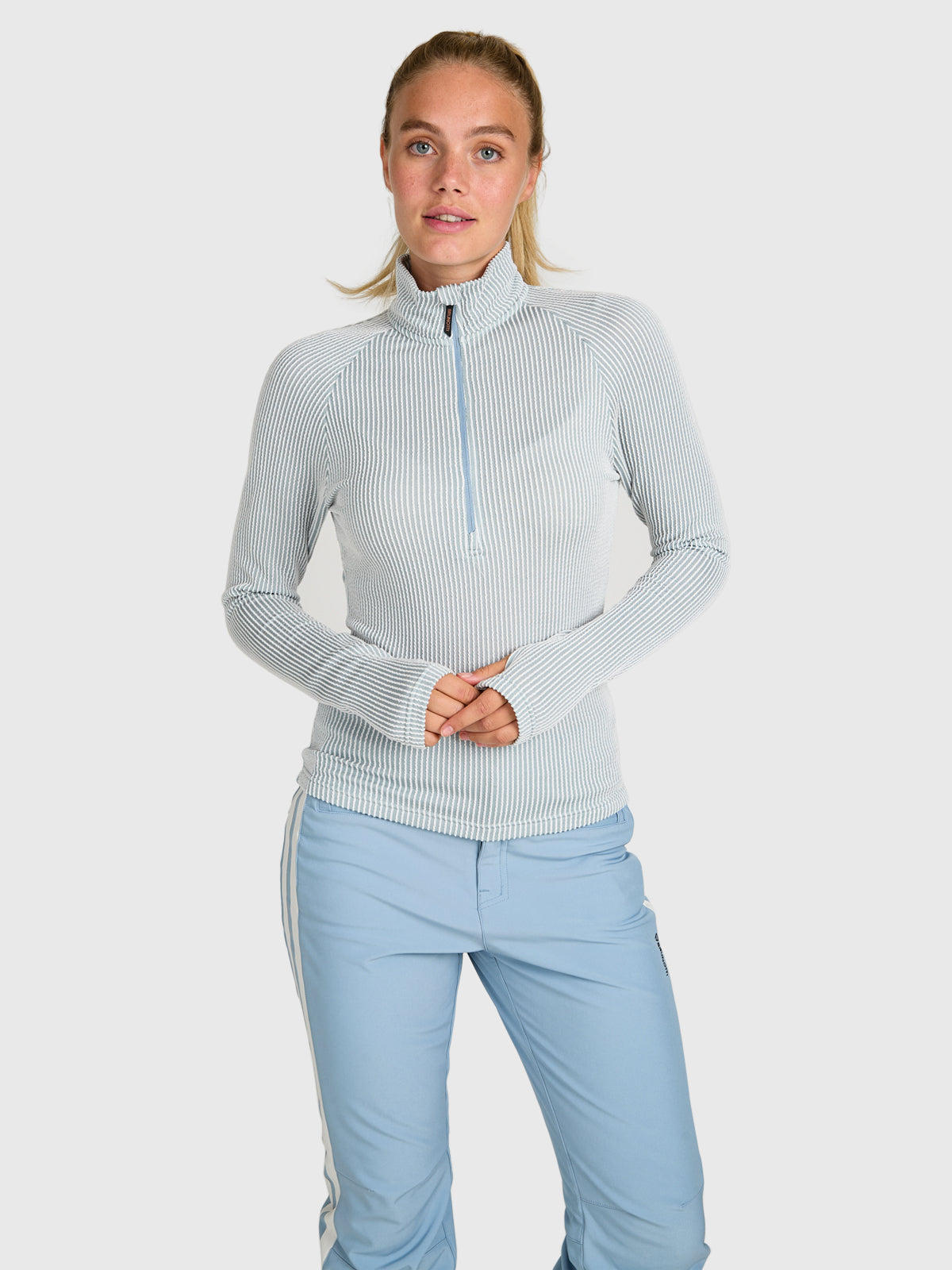 brunotti-kiana-snow-fleece-damen-pale-blue-midlayer image 1