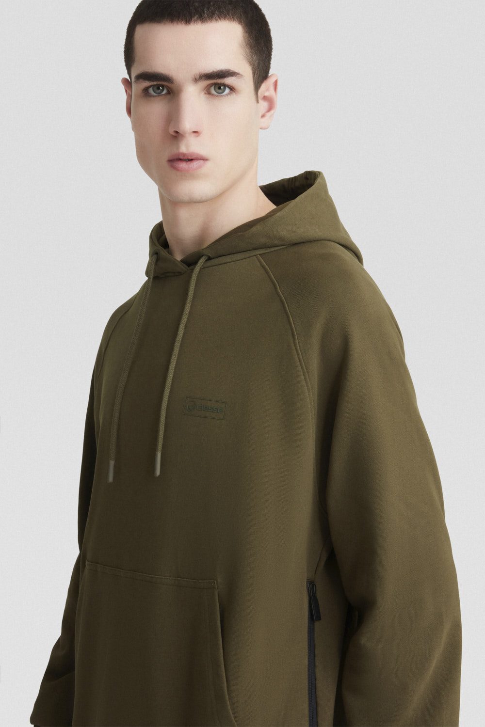 ciesse-outdoor-hoodie-baumwolle-gr-n-military-kapuze image 3