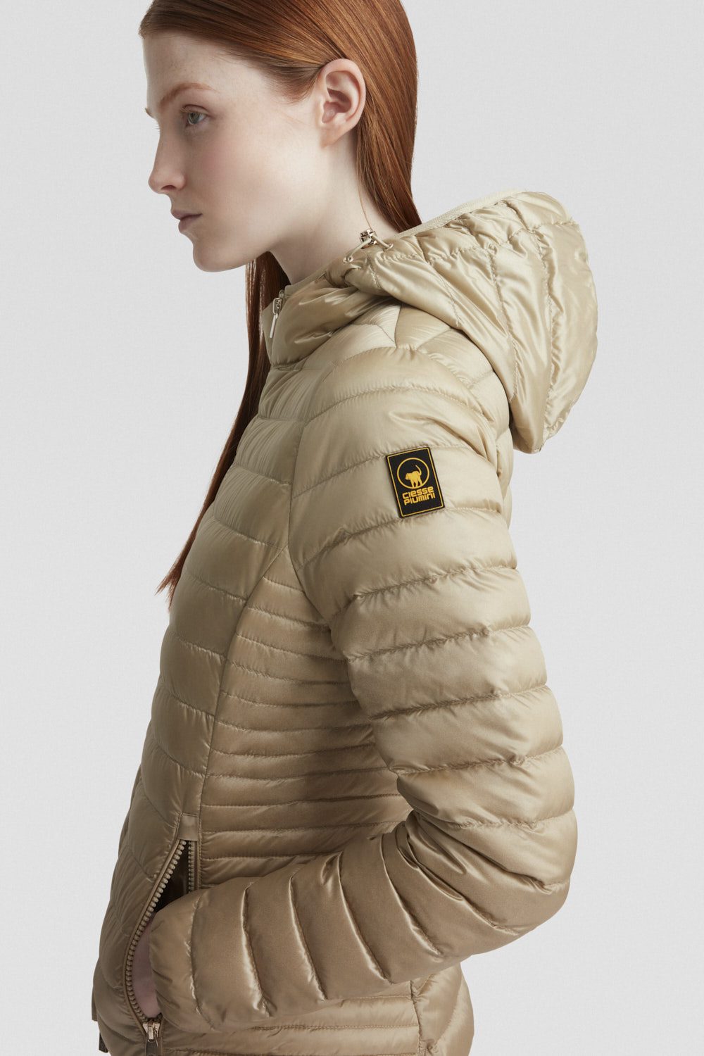 ciesse-piumini-daunenjacke-beige-mit-kapuze-800-fill-power image 6