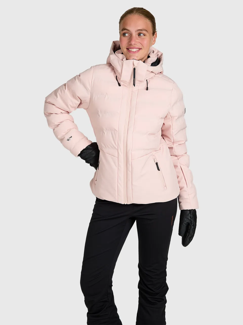 brunotti-lapista-damen-skijacke-sepia-rose-10k image 1