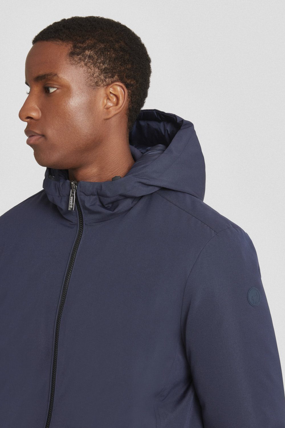 ciesse-piumini-daunenjacke-blau-kurz-reversibel-dwr image 3