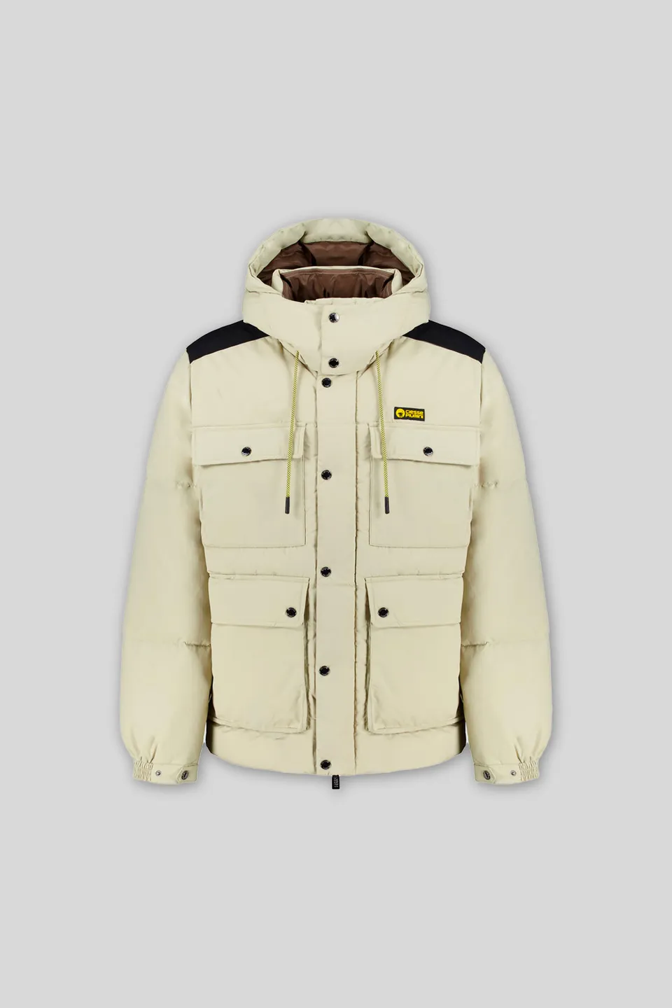ciesse-outdoor-alaska-daunenjacke-sand-mit-kapuze image 1