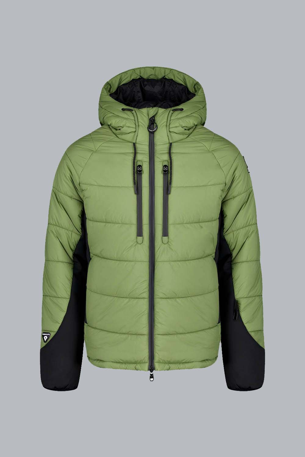 ciesse-piumini-raiser-daunenjacke-gr-n-mit-kapuze-primaloft image 3