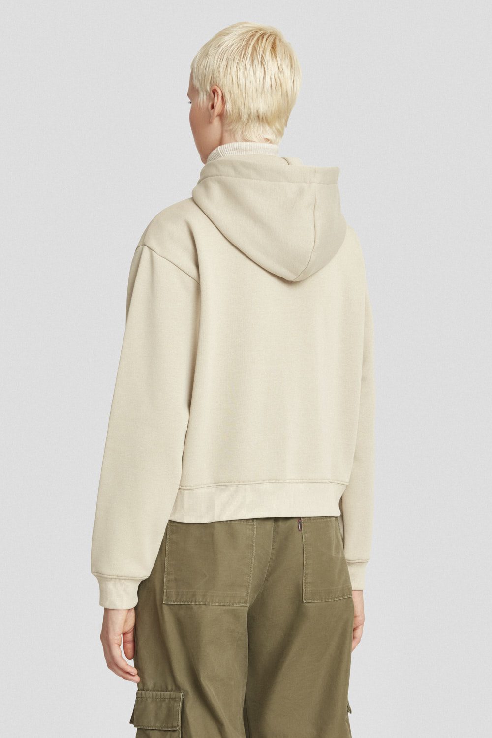 ciesse-outdoor-kapuzenjacke-beige-hoodie-baumwollmix image 4