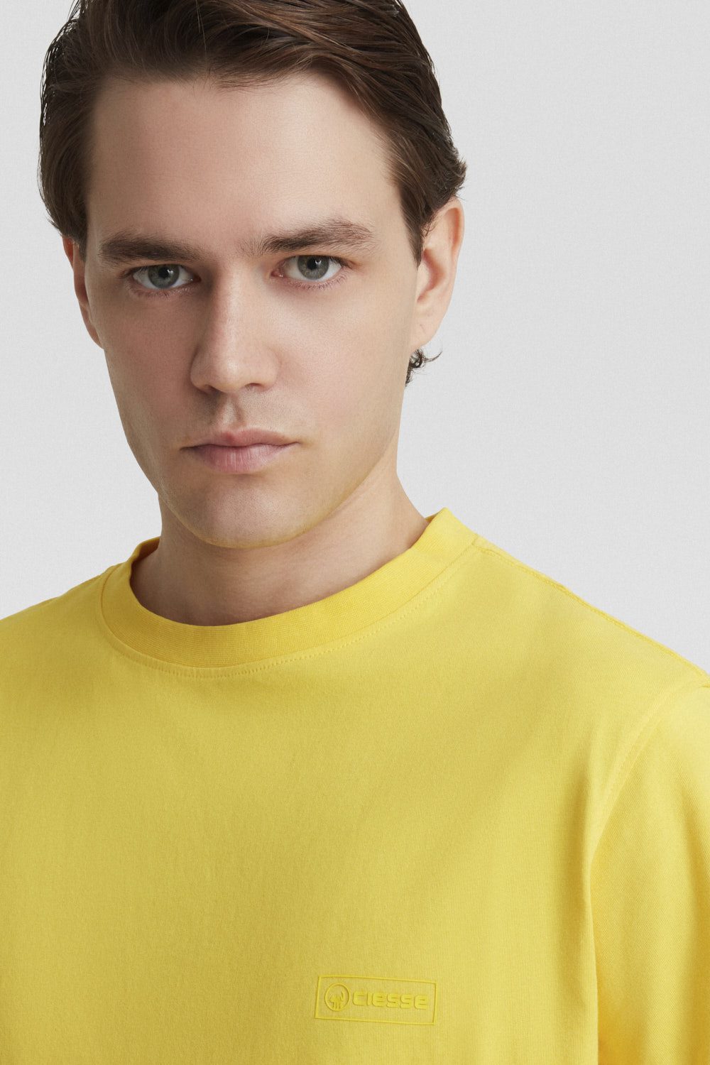 ciesse-outdoor-t-shirt-gelb-baumwolle-rundhals image 6