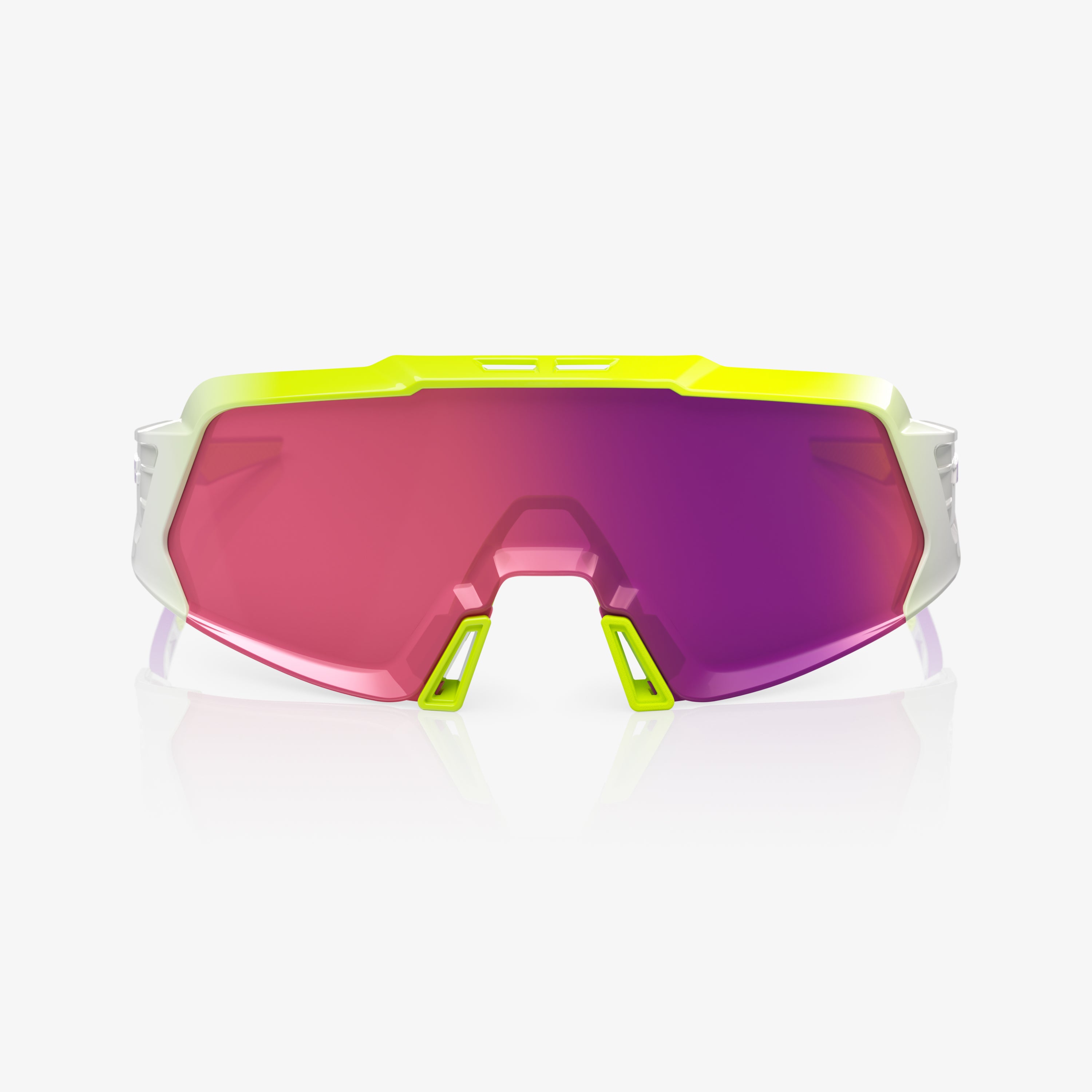 100-korbin-x-sonnenbrille-flo-yellow-fade-purple-mirror image 2