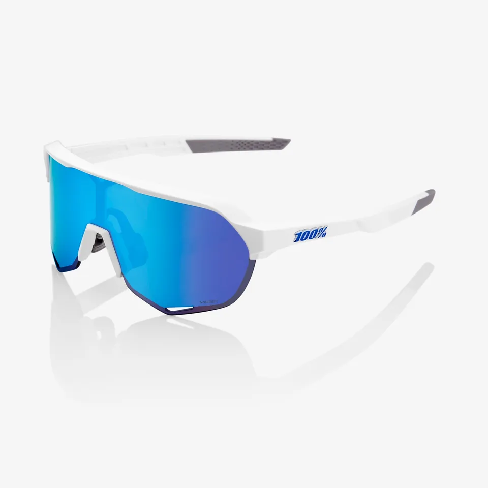 100-s2-sonnenbrille-mattwei-hiper-blue-mirror image 1