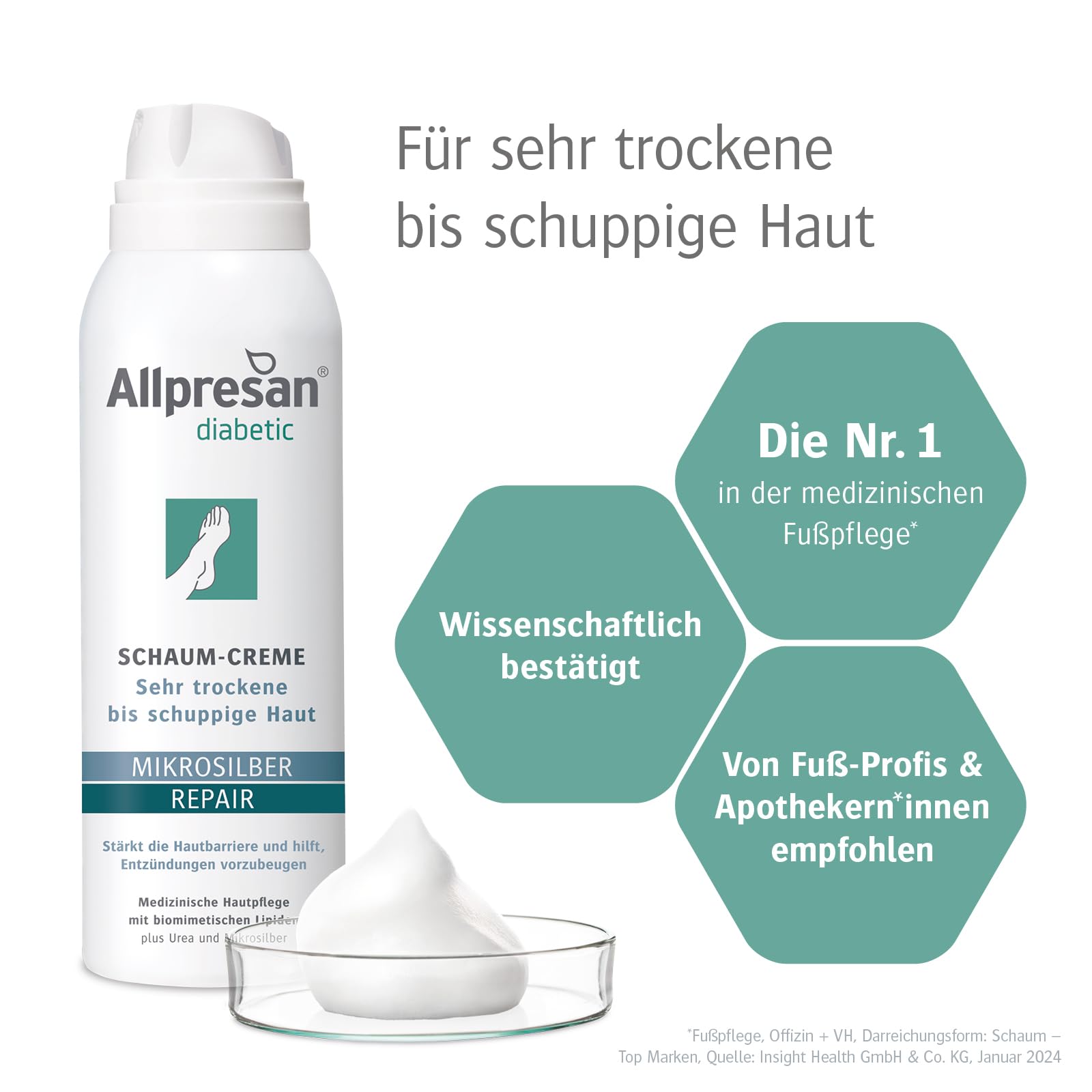allpresan-diabetic-mikrosilber-schaumcreme-2x125-ml-urea image 3