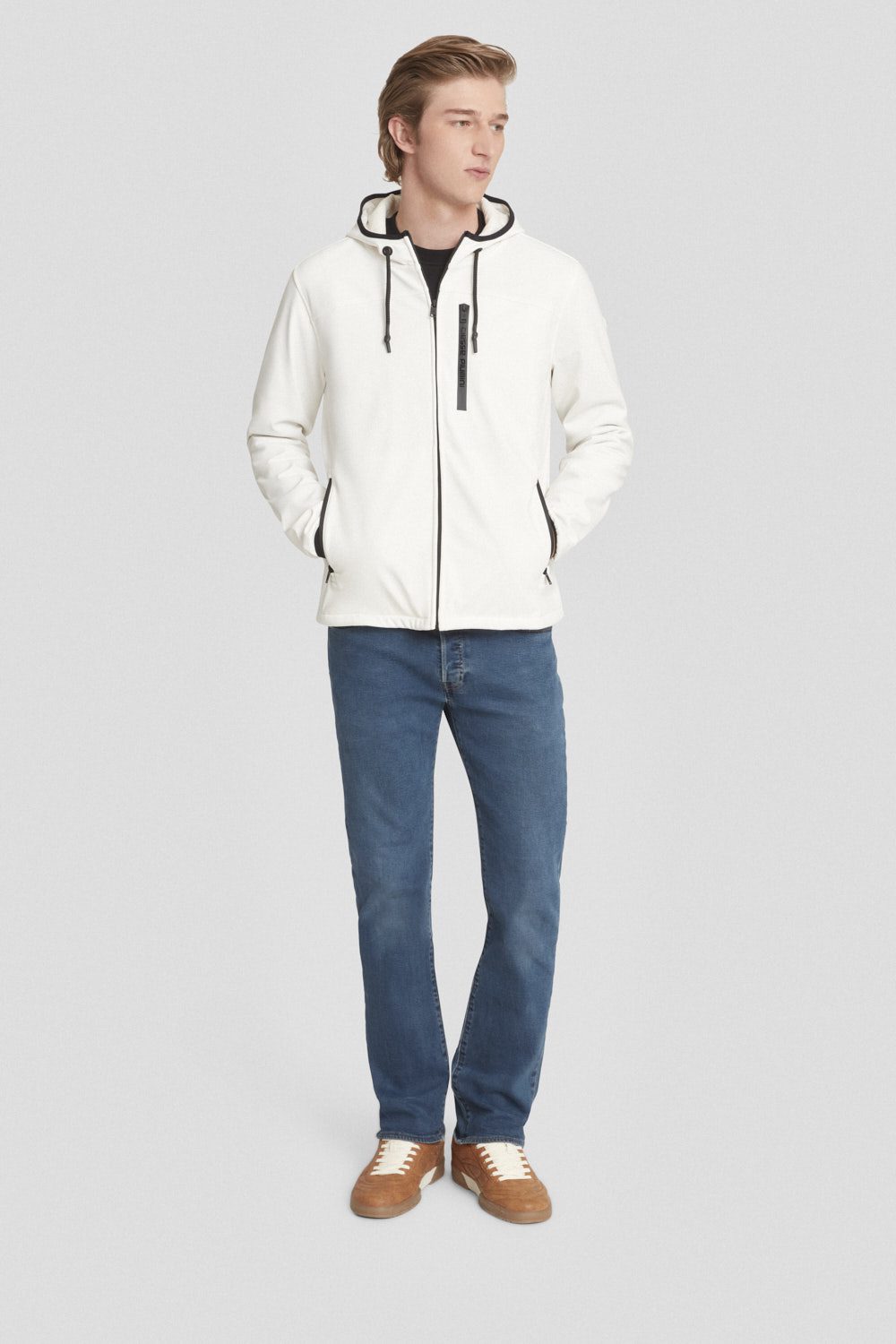 ciesse-outdoor-felpa-kapuzenjacke-weiss-polyester image 2
