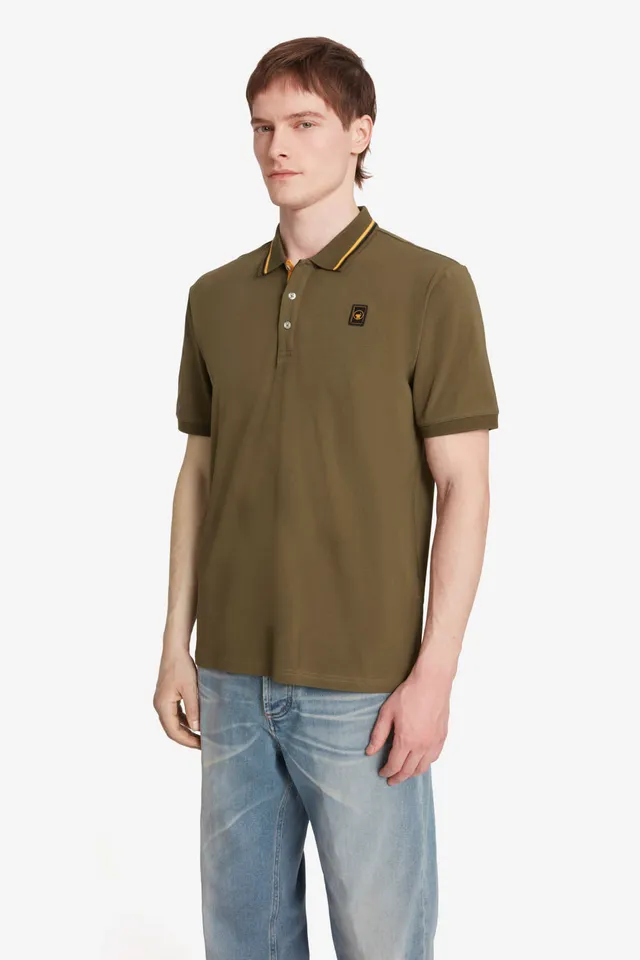 ciesse-outdoor-saxon-4-0-polo-oliv-baumwolle image 1