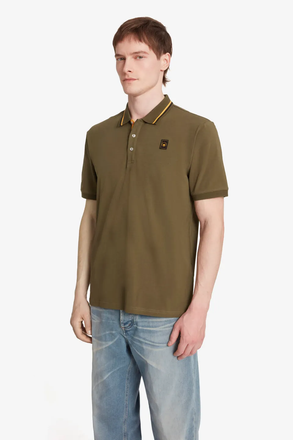 ciesse-outdoor-saxon-4-0-polo-oliv-baumwolle image 1