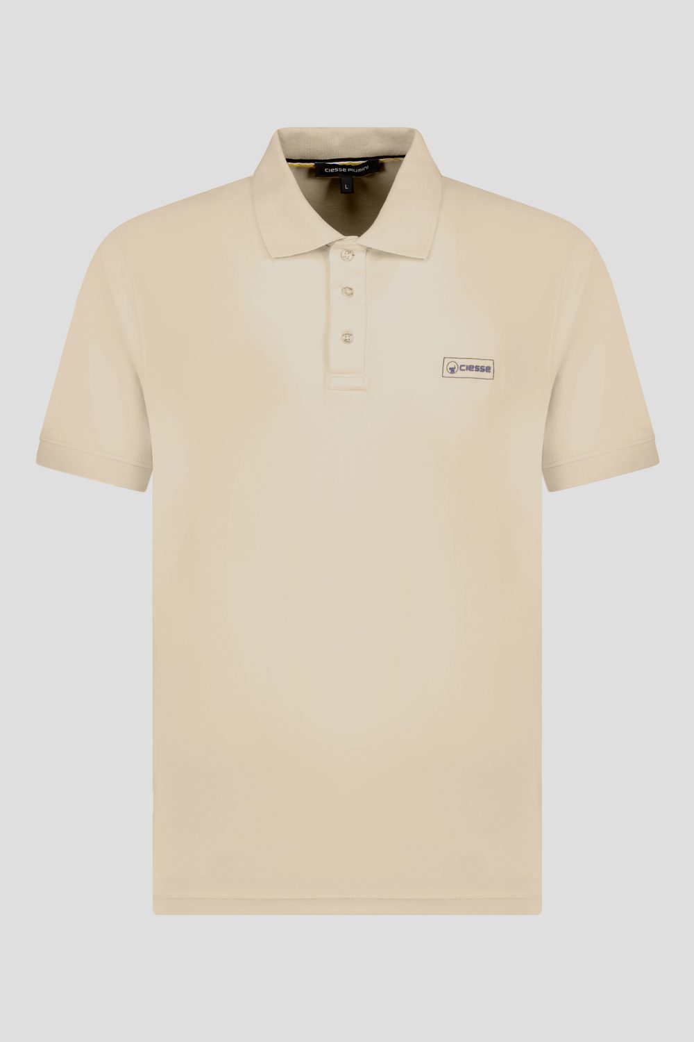 ciesse-outdoor-polo-beige-stretch-poloshirt-baumwolle image 3