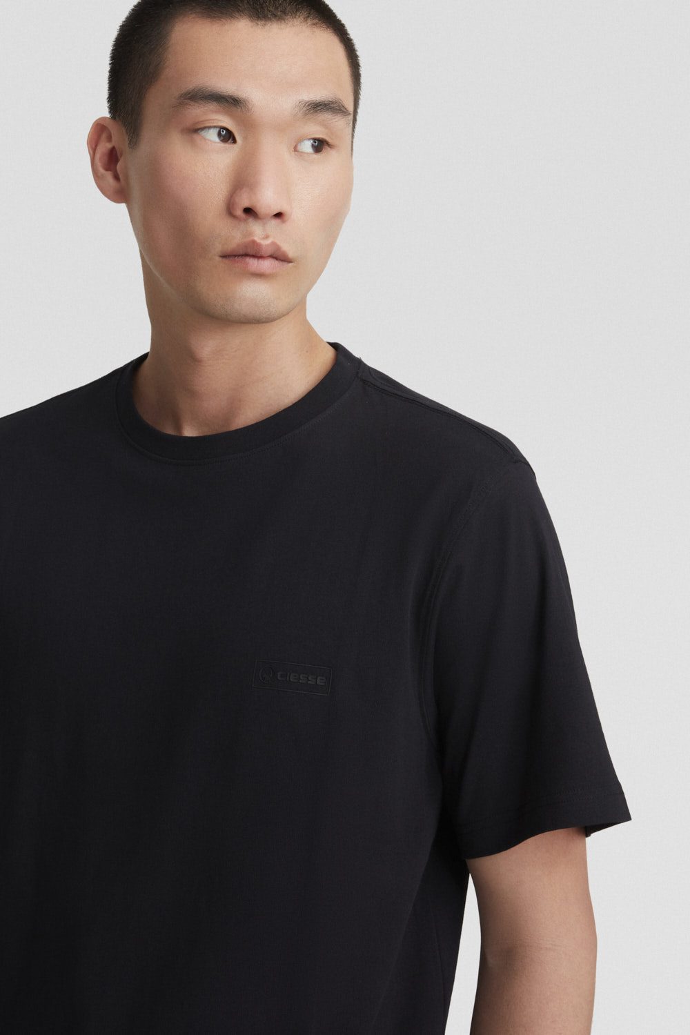 ciesse-outdoor-t-shirt-baumwolle-schwarz-rundhals image 6
