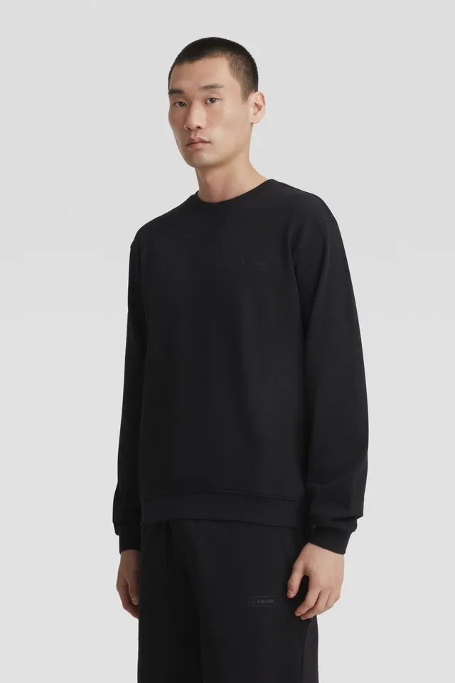 ciesse-felpe-sweatshirt-herren-schwarz-baumwolle-rundhals image 1