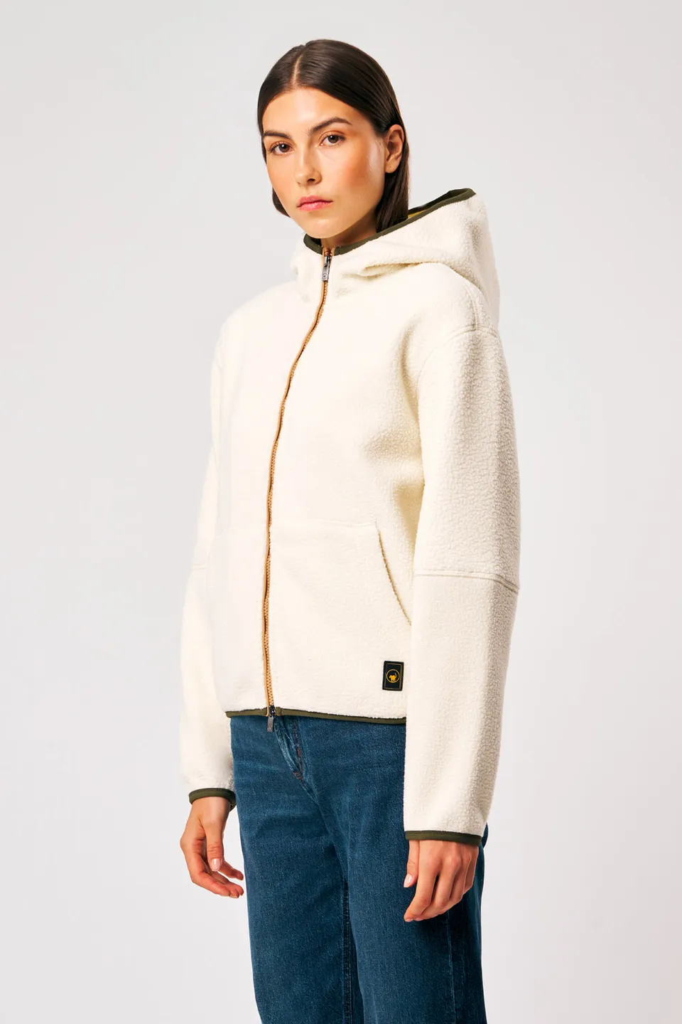 ciesse-alix-teddy-sweatjacke-wei-damen-fleece image 1