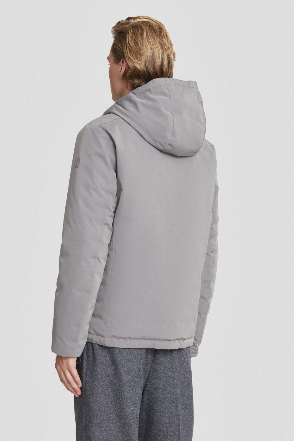 ciesse-piumini-daunenjacke-kurz-grau-reversibel image 4