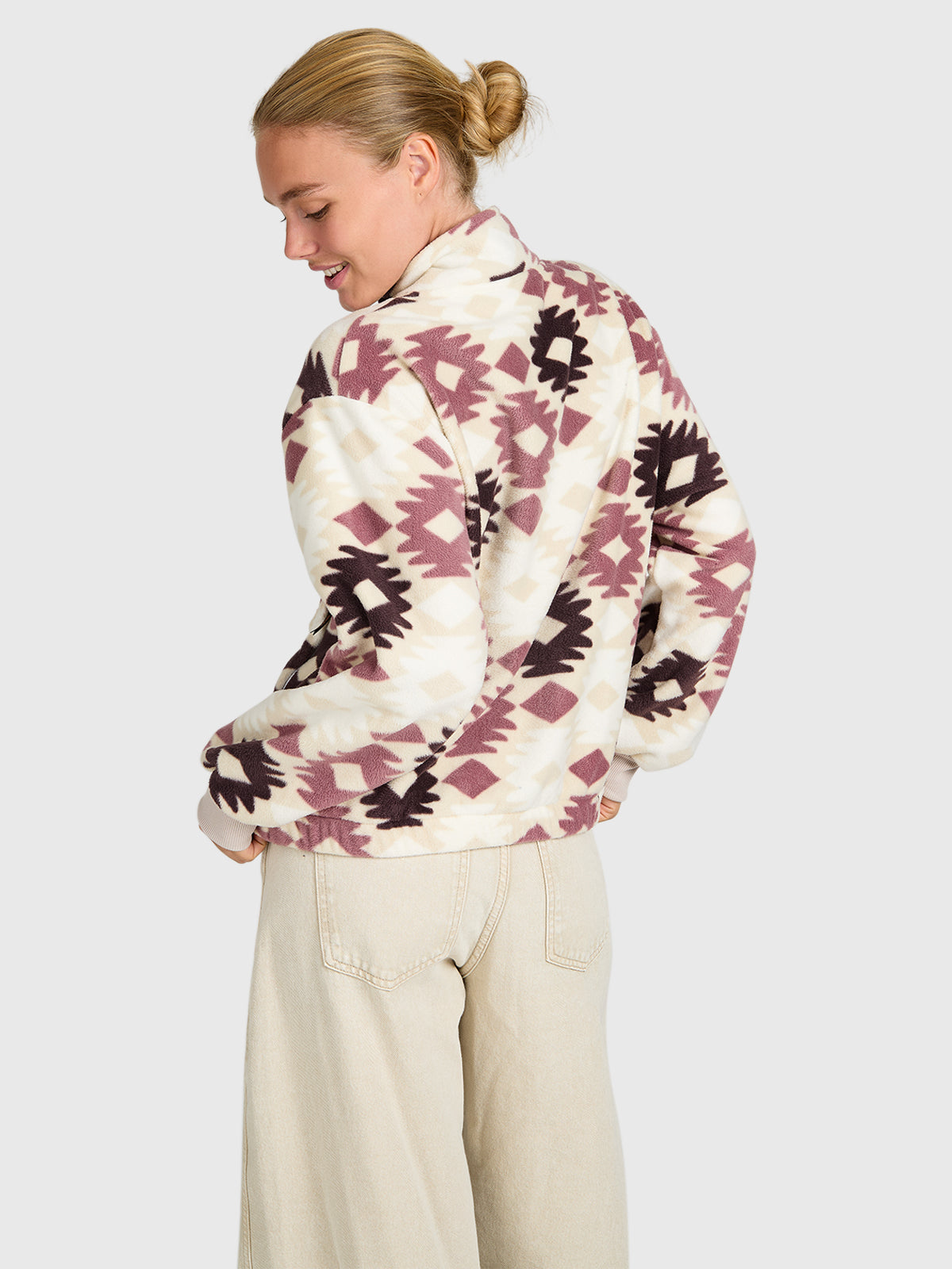 brunotti-peggy-damen-fleece-moonbeam-locker-polyester image 2