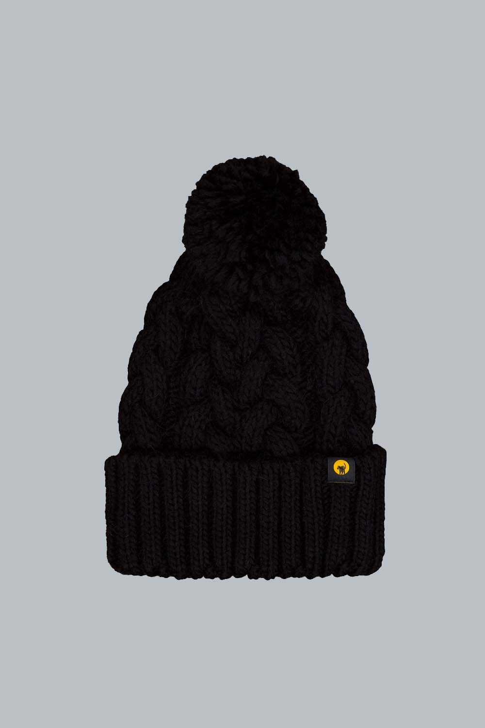 ciesse-outdoor-scilly-damen-m-tze-schwarz-zopf-bommel image 1